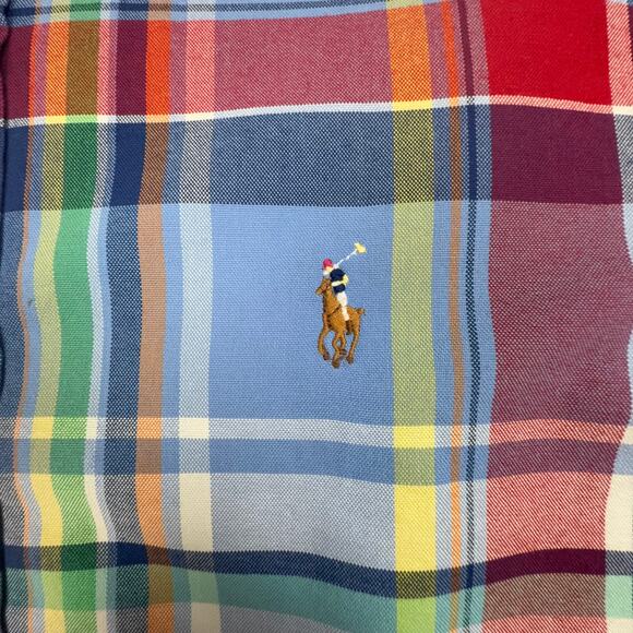 Ralph Lauren Plaid Oxford Shirt Men Small - Picture 5 of 7